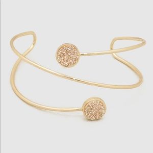 Angelina Druzy Cuff Bracelet